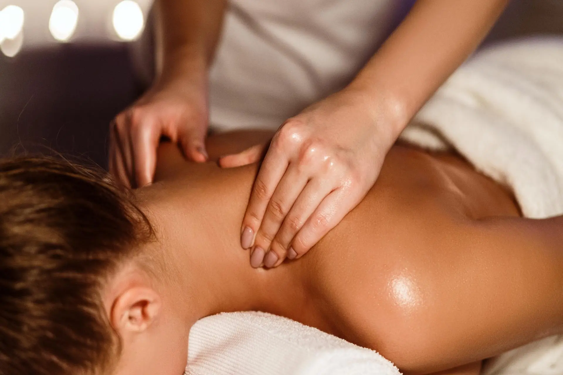 Soothing and relaxing shoulder and neck massage at Stanford Massage Wellness Beauty, a Beauty And Wellness Store in Menlo Park